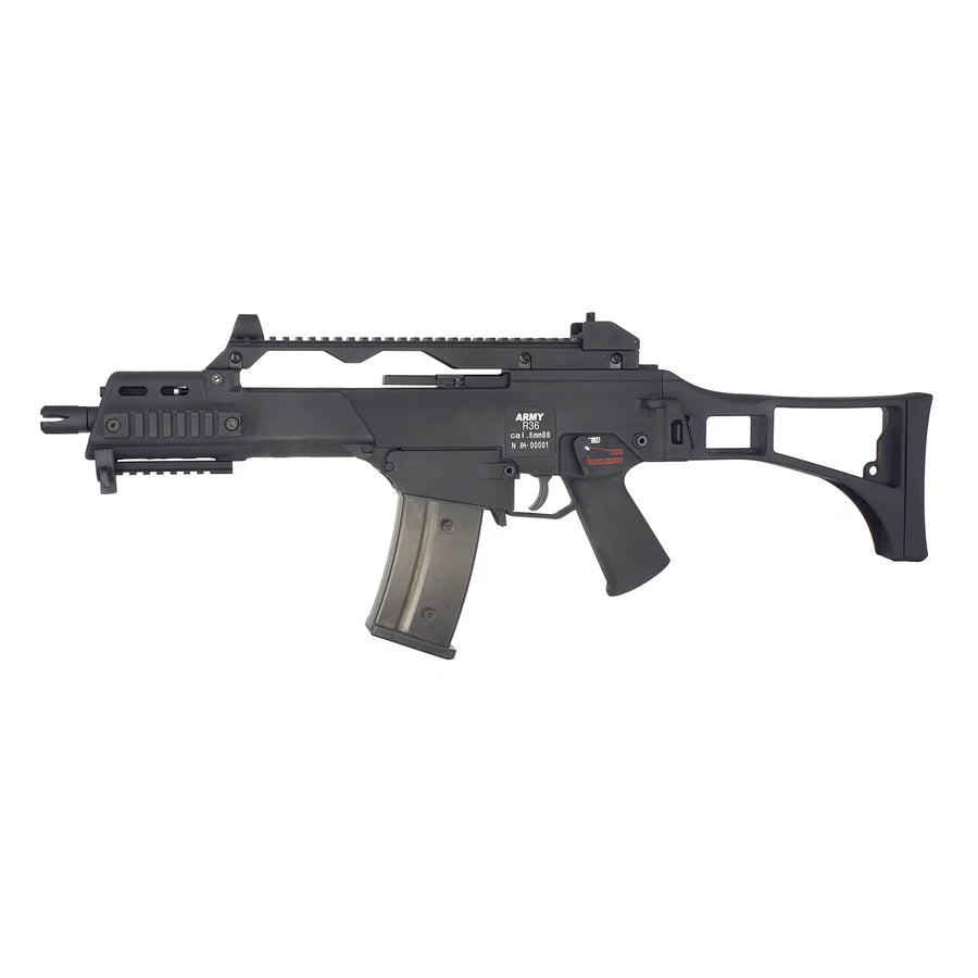 Army Armament R36 G36C ガスブローバックエアソフトガン (ARMY-R36-BK)-AIRSOFT GOGO エアガン・サバゲー用品通販