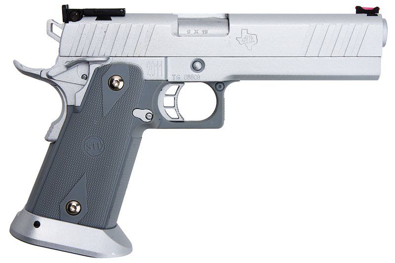 Army Armament R609 HI-CAPA グリーン ガス エアソフトピストル - 銀(ぎん)-AIRSOFT GOGO エアガン・サバゲー用品通販