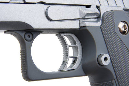 Army Armament R609 HI-CAPA グリーン ガス エアソフトピストル - 銀(ぎん)-AIRSOFT GOGO エアガン・サバゲー用品通販