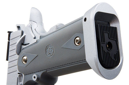 Army Armament R609 HI-CAPA グリーン ガス エアソフトピストル - 銀(ぎん)-AIRSOFT GOGO エアガン・サバゲー用品通販