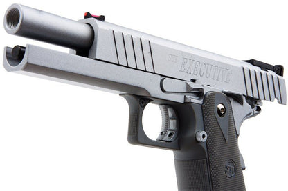 Army Armament R609 HI-CAPA グリーン ガス エアソフトピストル - 銀(ぎん)-AIRSOFT GOGO エアガン・サバゲー用品通販