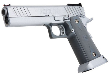 Army Armament R609 HI-CAPA グリーン ガス エアソフトピストル - 銀(ぎん)-AIRSOFT GOGO エアガン・サバゲー用品通販