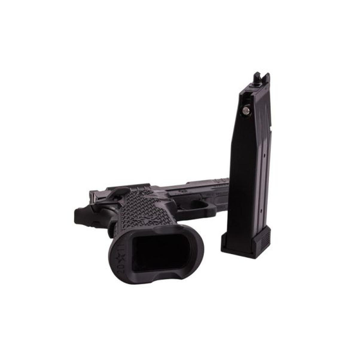Army Armament Staccato P 2011 ガス エアソフト ピストル - ブラック (R611-3)-AIRSOFT GOGO エアガン・サバゲー用品通販