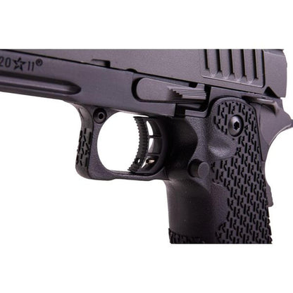 Army Armament Staccato P 2011 ガス エアソフト ピストル - ブラック (R611-3)-AIRSOFT GOGO エアガン・サバゲー用品通販