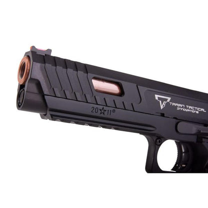 ARMY ARMAMENT スタッカート 2011 X TTI JW3 コンバット マスター GBB エアソフト ピストル - ブラック-AIRSOFT GOGO エアガン・サバゲー用品通販
