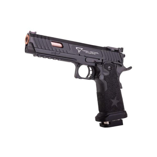 ARMY ARMAMENT スタッカート 2011 X TTI JW3 コンバット マスター GBB エアソフト ピストル - ブラック-AIRSOFT GOGO エアガン・サバゲー用品通販