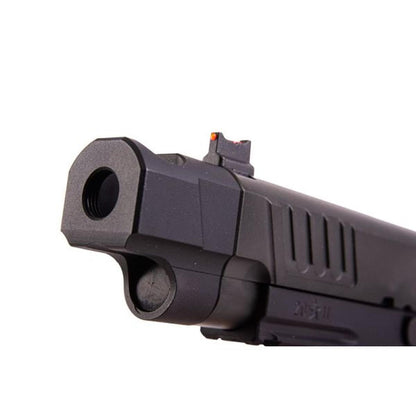 ARMY ARMAMENT スタッカート C2 2011 コンペンセイター付き ガス エアソフト ピストル - ブラック (R612-4)-AIRSOFT GOGO エアガン・サバゲー用品通販