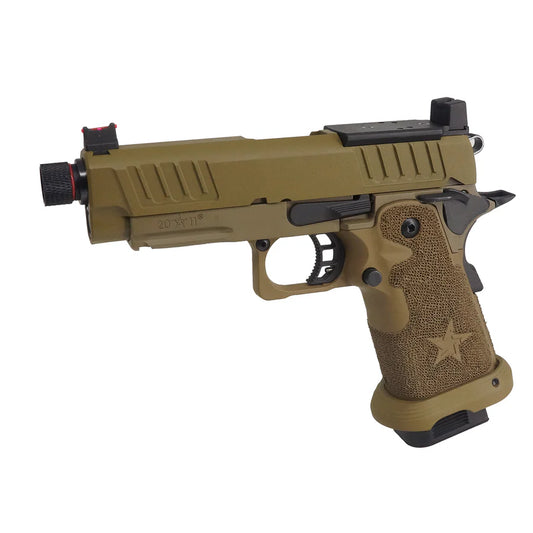 Army Armament スタッカート C2 2011 スティップリンググリップ GBB エアソフトピストル (ARMY-R612-5A)-AIRSOFT GOGO エアガン・サバゲー用品通販