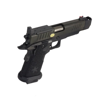 Army Armament スタッカート P コンプ 2011 スティップリンググリップ GBB エアソフトガン (ARMY-R611-2A)-AIRSOFT GOGO エアガン・サバゲー用品通販