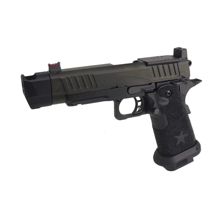 Army Armament スタッカート P コンプ 2011 スティップリンググリップ GBB エアソフトガン (ARMY-R611-2A)-AIRSOFT GOGO エアガン・サバゲー用品通販