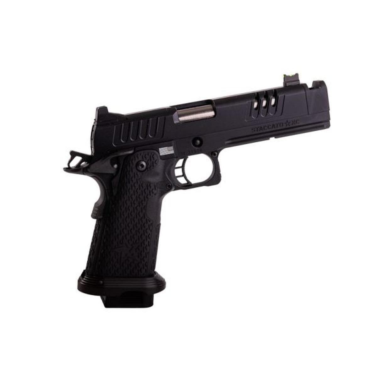 Army Armament スタッカート XC 2011 ガスエアソフトピストル - ブラック-AIRSOFT GOGO エアガン・サバゲー用品通販