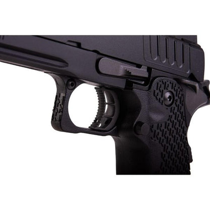 Army Armament スタッカート XC 2011 ガスエアソフトピストル - ブラック-AIRSOFT GOGO エアガン・サバゲー用品通販