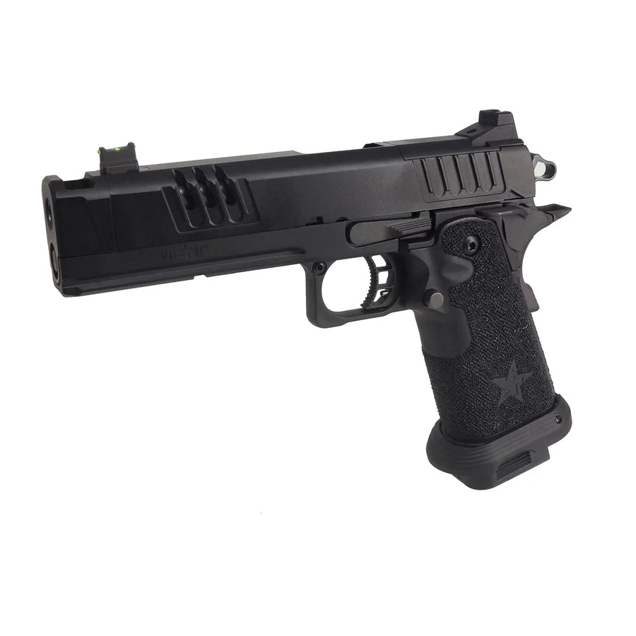 Army Armament スタッカート XC 2011 GBB スティップリンググリップ エアソフトピストル (ARMY-R618-A)-AIRSOFT GOGO エアガン・サバゲー用品通販