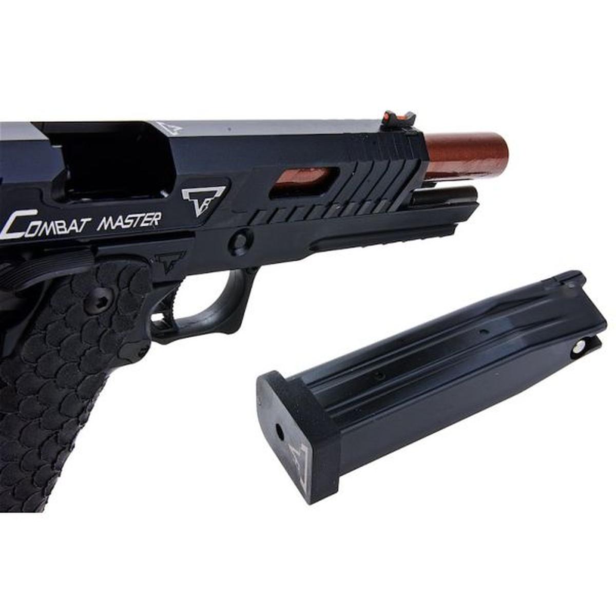 ARMY ARMAMENT タラン タクティカル コンバット マスター GBB エアソフト ピストル (CNC アルミニウム、ブラック、R601H)-AIRSOFT GOGO エアガン・サバゲー用品通販