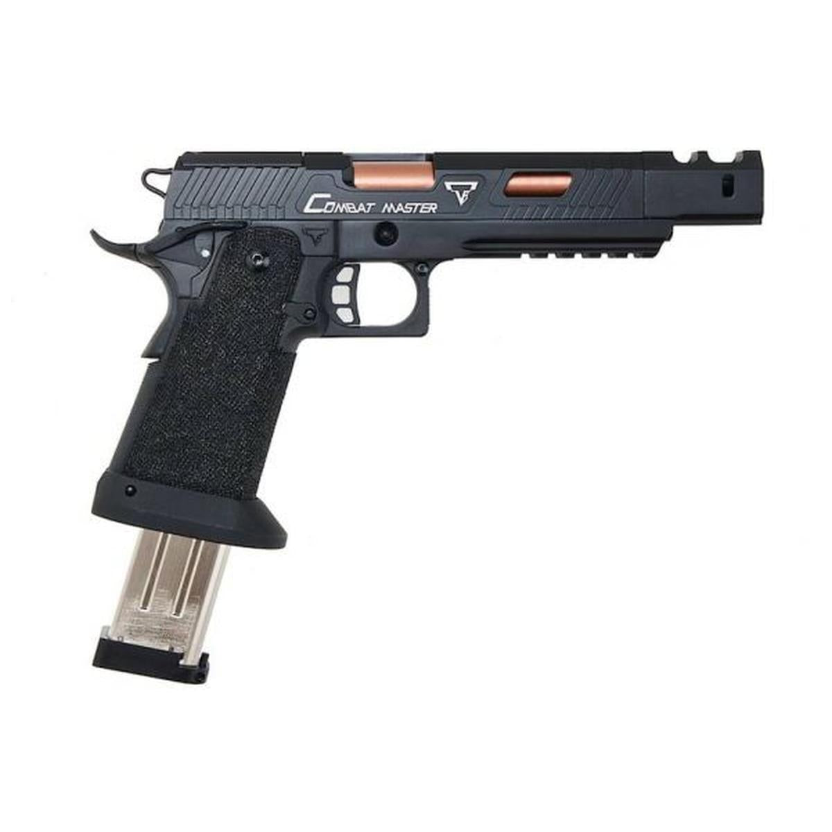 ARMY ARMAMENT ジョン ウィック 3 タラン タクティカル コンバット マスター アルファ GBB エアソフト ピストル RMR カット付き - ブラック-AIRSOFT GOGO エアガン・サバゲー用品通販