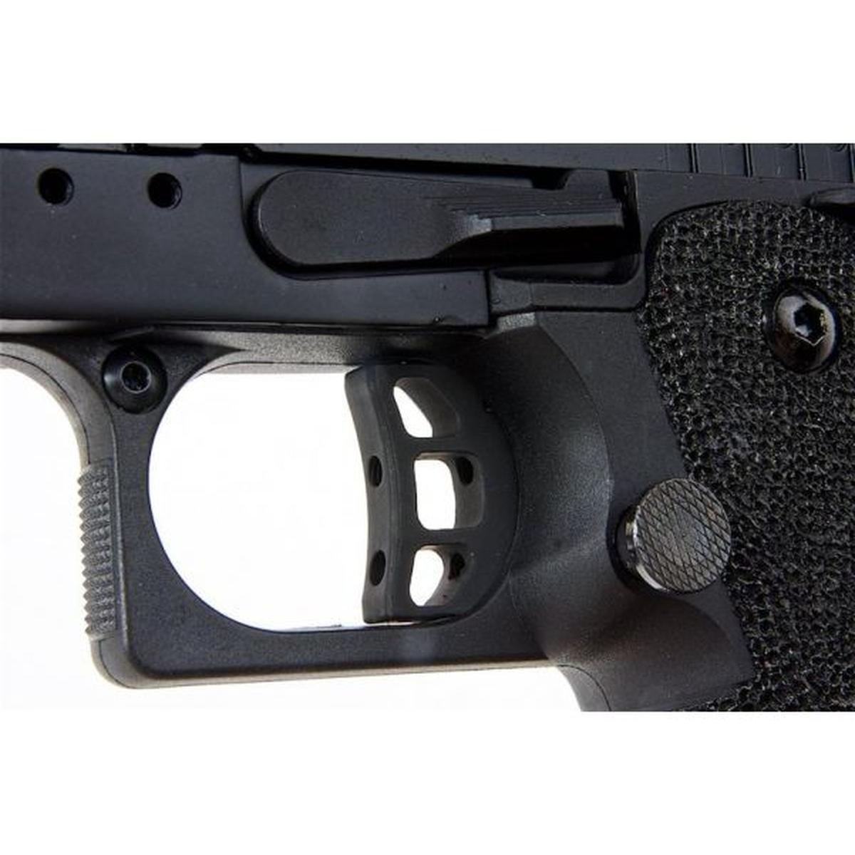 ARMY ARMAMENT ジョン ウィック 3 タラン タクティカル コンバット マスター アルファ GBB エアソフト ピストル RMR カット付き - ブラック-AIRSOFT GOGO エアガン・サバゲー用品通販