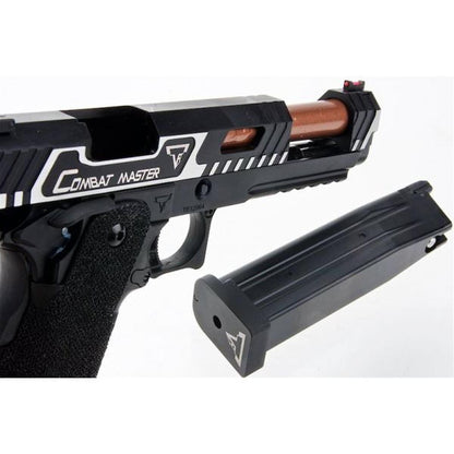 ARMY ARMAMENT ジョン ウィック 3 タラン タクティカル コンバット マスター GBB エアソフト ピストル (サイト ブロック、ツートン、R601-1)-AIRSOFT GOGO エアガン・サバゲー用品通販