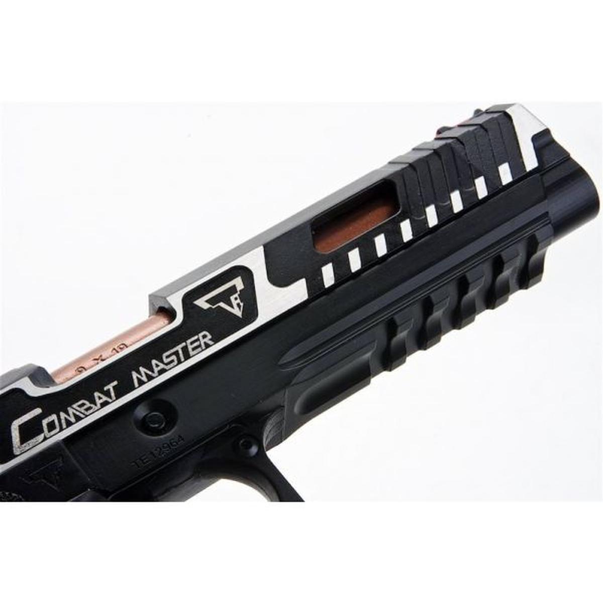 ARMY ARMAMENT ジョン ウィック 3 タラン タクティカル コンバット マスター GBB エアソフト ピストル (サイト ブロック、ツートン、R601-1)-AIRSOFT GOGO エアガン・サバゲー用品通販