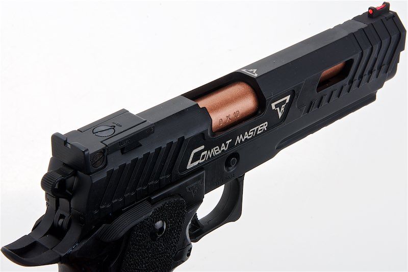 Army Armament ジョン・ウィック3 タラン タクティカルコンバットマスター GBB エアソフトピストル (サイトブロック、ブラック、R601-1)-AIRSOFT GOGO エアガン・サバゲー用品通販