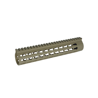 Army Force 10 インチ URX KeyMod ハンドガード AR / M4 シリーズ用 - ダークアース-AIRSOFT GOGO エアガン・サバゲー用品通販