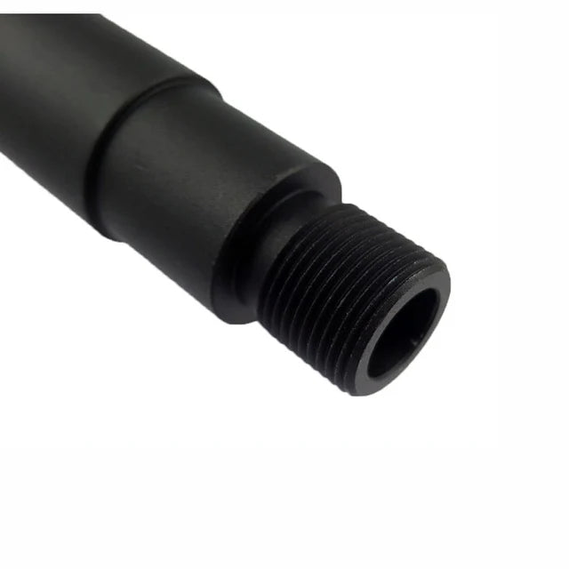 Army Force 110mm M4スタイル バレルエクステンション 14mm用 (AF-OB006) - ブラック-AIRSOFT GOGO エアガン・サバゲー用品通販