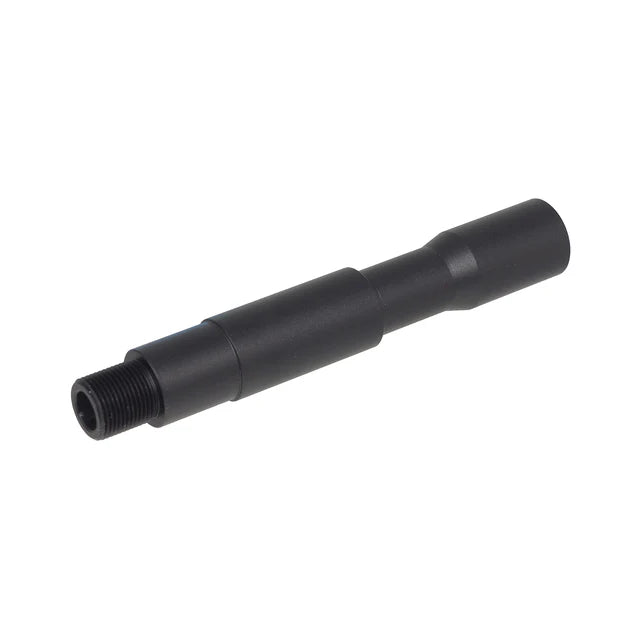 Army Force 110mm M4スタイル バレルエクステンション 14mm用 (AF-OB006) - ブラック-AIRSOFT GOGO エアガン・サバゲー用品通販