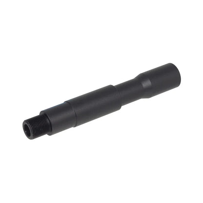 Army Force 110mm M4スタイル バレルエクステンション 14mm用 (AF-OB006) - ブラック-AIRSOFT GOGO エアガン・サバゲー用品通販