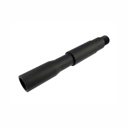 Army Force 110mm M4スタイル バレルエクステンション 14mm用 (AF-OB006) - ブラック-AIRSOFT GOGO エアガン・サバゲー用品通販