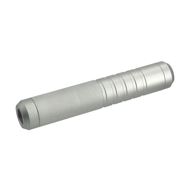 Army Force 147mm ピストル モック エアソフト サプレッサー - 銀(ぎん) , サプレッサー-AIRSOFT GOGO エアガン・サバゲー用品通販