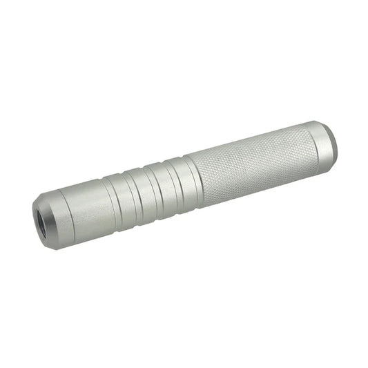 Army Force 147mm ピストル モック エアソフト サプレッサー - 銀(ぎん) , サプレッサー-AIRSOFT GOGO エアガン・サバゲー用品通販