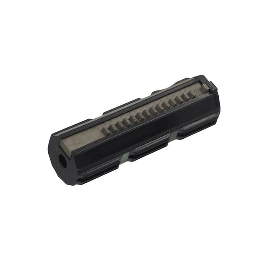Army Force 15 AEG用スチールハーフティースピストン（IN0116） - ブラック-AIRSOFT GOGO エアガン・サバゲー用品通販