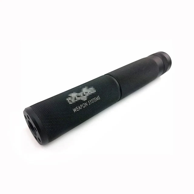 Army Force 190 x 30mm エアソフトサプレッサー (AF-SI0076) - ブラック, ノーロイド / VT-AIRSOFT GOGO エアガン・サバゲー用品通販