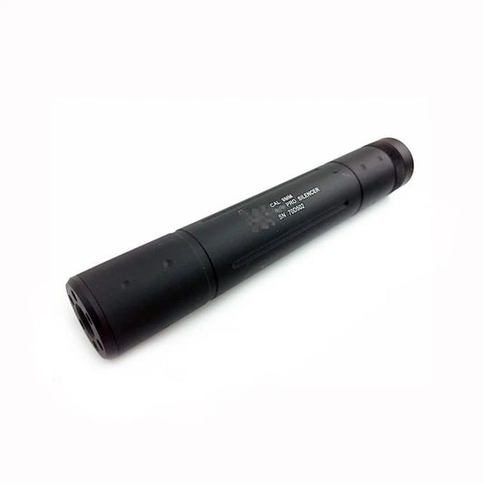 Army Force 190 x 30mm エアソフトサプレッサー (AF-SI0079) - ブラック, HK-AIRSOFT GOGO エアガン・サバゲー用品通販