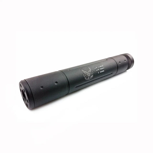 Army Force 190 x 30mm エアソフトサプレッサー (AF-SI0085) - ブラック, Air force-AIRSOFT GOGO エアガン・サバゲー用品通販