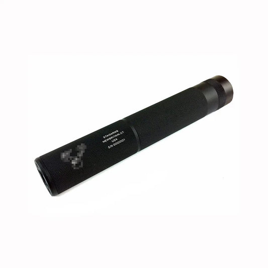 Army Force 190 x 30mm エアソフトサプレッサー (AF-SI0105) - ブラック, ノーロイド / スタッグ-AIRSOFT GOGO エアガン・サバゲー用品通販
