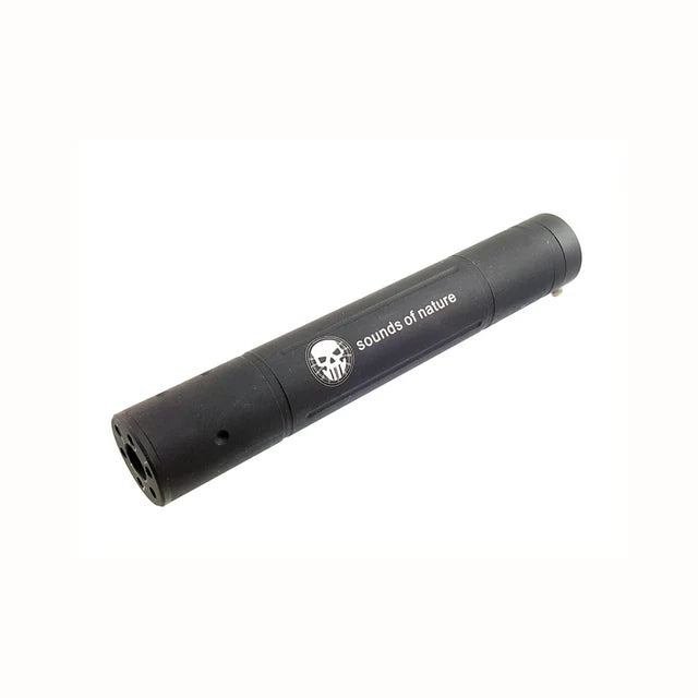 Army Force 190 x 30mm エアソフトサプレッサー (AF-SI0130) - ブラック, Sound-AIRSOFT GOGO エアガン・サバゲー用品通販