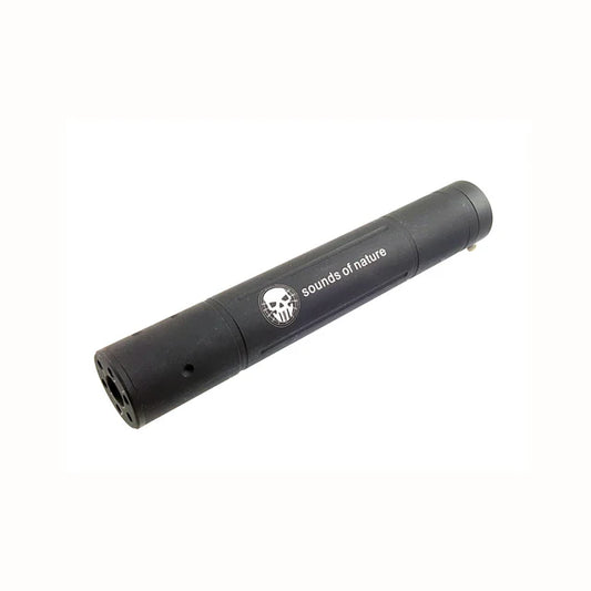 Army Force 190 x 30mm エアソフトサプレッサー (AF-SI0130) - ブラック, Sound-AIRSOFT GOGO エアガン・サバゲー用品通販