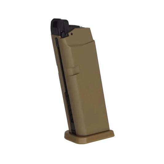 Army Force 20 ラウンド ガスマガジン G19 シリーズ用 -ちゃいろ (AF-MAG055) - ダークアース-AIRSOFT GOGO エアガン・サバゲー用品通販