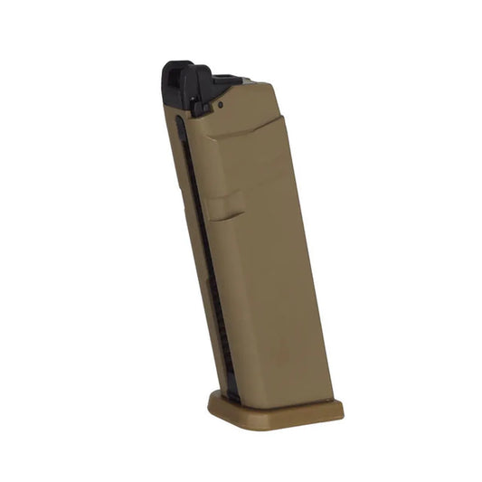 Army Force 24 ラウンド ガスマガジン G17 シリーズ用 -ちゃいろ(AF-MAG054) -ダークアース-AIRSOFT GOGO エアガン・サバゲー用品通販