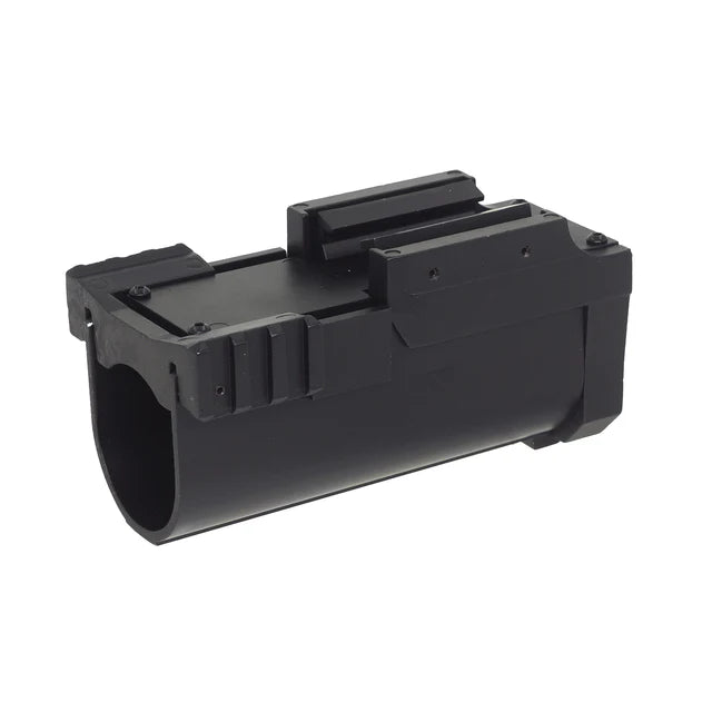 Army Force 40mm ミニランチャー 120 発ガスカートリッジ付き (CT0027) - ブラック-AIRSOFT GOGO エアガン・サバゲー用品通販