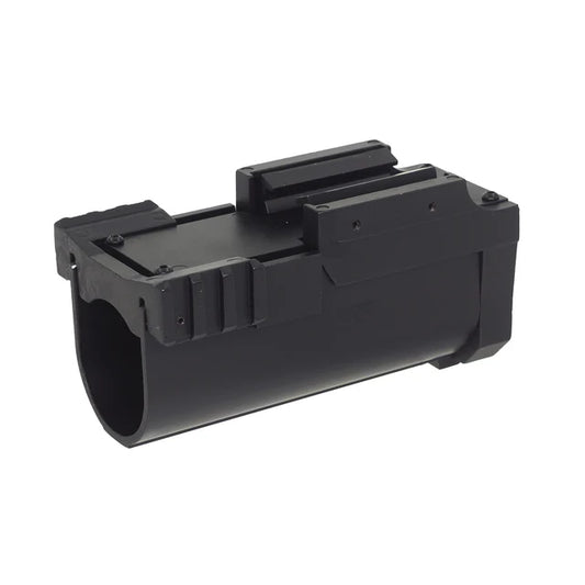 Army Force 40mm ミニランチャー 120 発ガスカートリッジ付き (CT0027) - ブラック-AIRSOFT GOGO エアガン・サバゲー用品通販