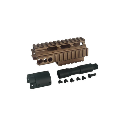 Army Force 5インチ ハンドガードエクステンション SCAR-H エアソフトガン用 (AF-RAS067) - ダークアース-AIRSOFT GOGO エアガン・サバゲー用品通販
