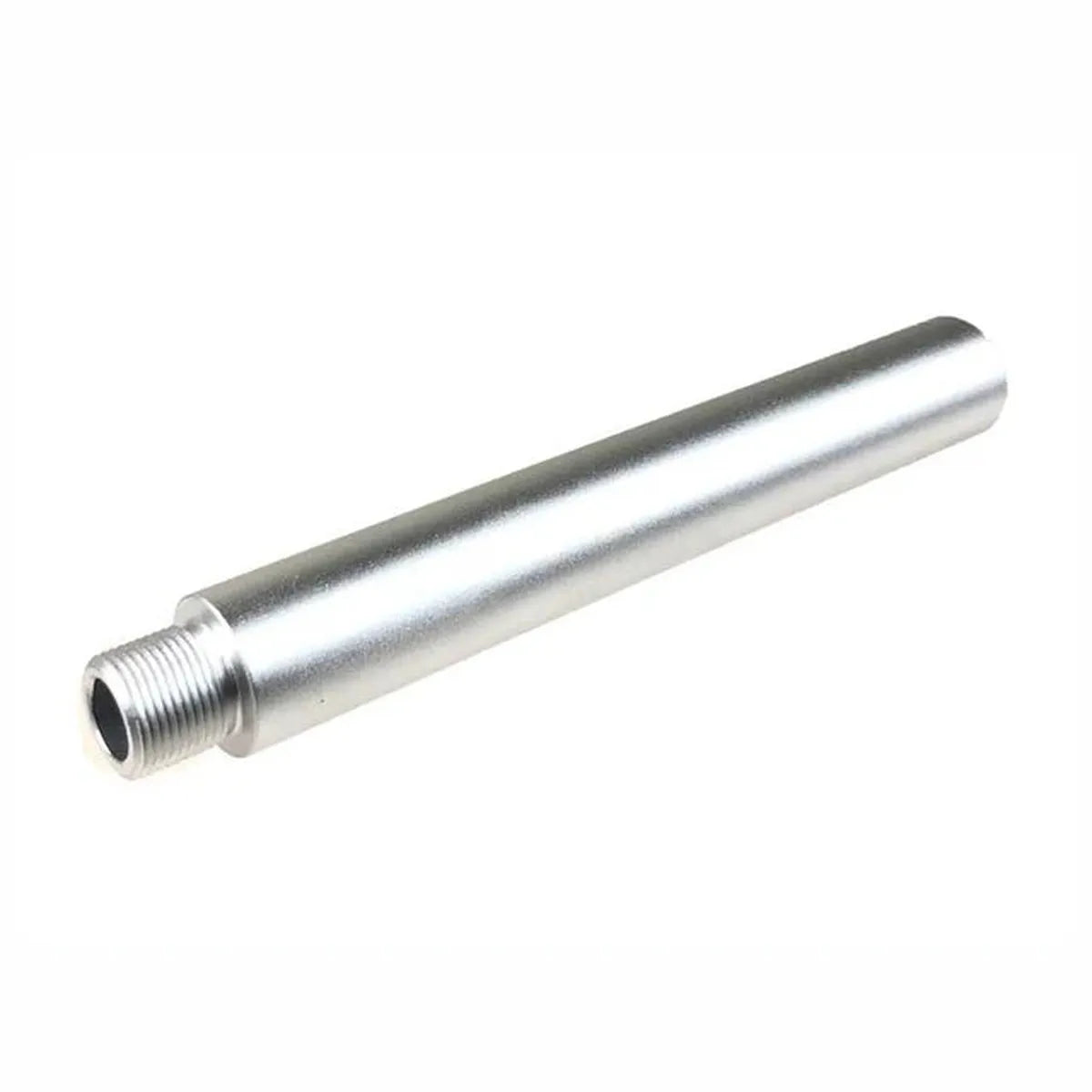 Army Force 5インチバレルエクステンション 14mm用 (AF-OB011) - シルバー-AIRSOFT GOGO エアガン・サバゲー用品通販