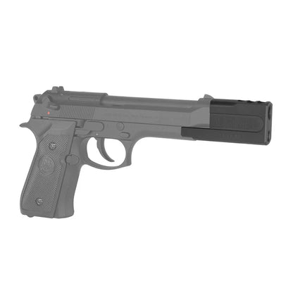 Army Force ALGIMEC スタイル コンペンセイター (サプレッサー付き) M9 エアソフトガン用 (AF-SI0146)-AIRSOFT GOGO エアガン・サバゲー用品通販