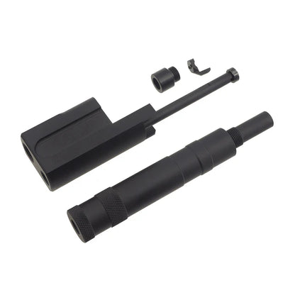 Army Force ALGIMEC スタイル コンペンセイター (サプレッサー付き) M9 エアソフトガン用 (AF-SI0146)-AIRSOFT GOGO エアガン・サバゲー用品通販