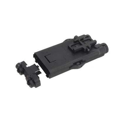 Army Force AN/PEQ-2 スタイル バッテリーケース 20mm レール用 (AF-BC002BK) - ブラック-AIRSOFT GOGO エアガン・サバゲー用品通販