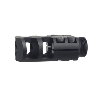 Army Force アルミニウム ロードデール マズルブレーキ 14mm- 用 ( FL0086 )-AIRSOFT GOGO エアガン・サバゲー用品通販