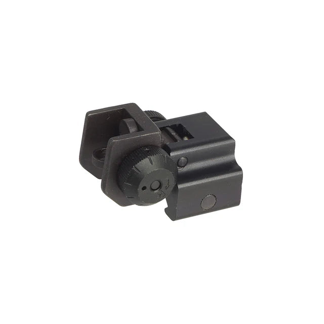 Army Force フリップアップリアサイト 20mmレール用 (AF-MT044) - ブラック-AIRSOFT GOGO エアガン・サバゲー用品通販