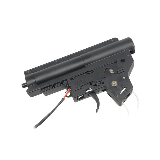 Army Force コンプリートQDギアボックスVer.2 AEG用 (AF-EX022B) - ブラック-AIRSOFT GOGO エアガン・サバゲー用品通販