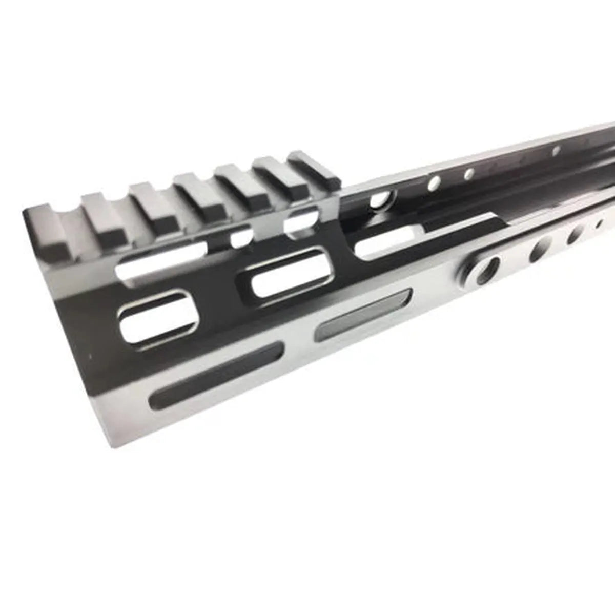 Army Force M-Lok ハンドガードエクステンション SCAR-H エアソフトガン用 (AF-RAS068) - ブラック-AIRSOFT GOGO エアガン・サバゲー用品通販